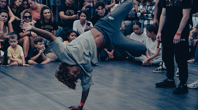 Battle de break-dance hip-hop